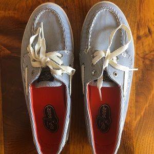 Sperry Topsider Cruiser Blue/White Stripe 7M